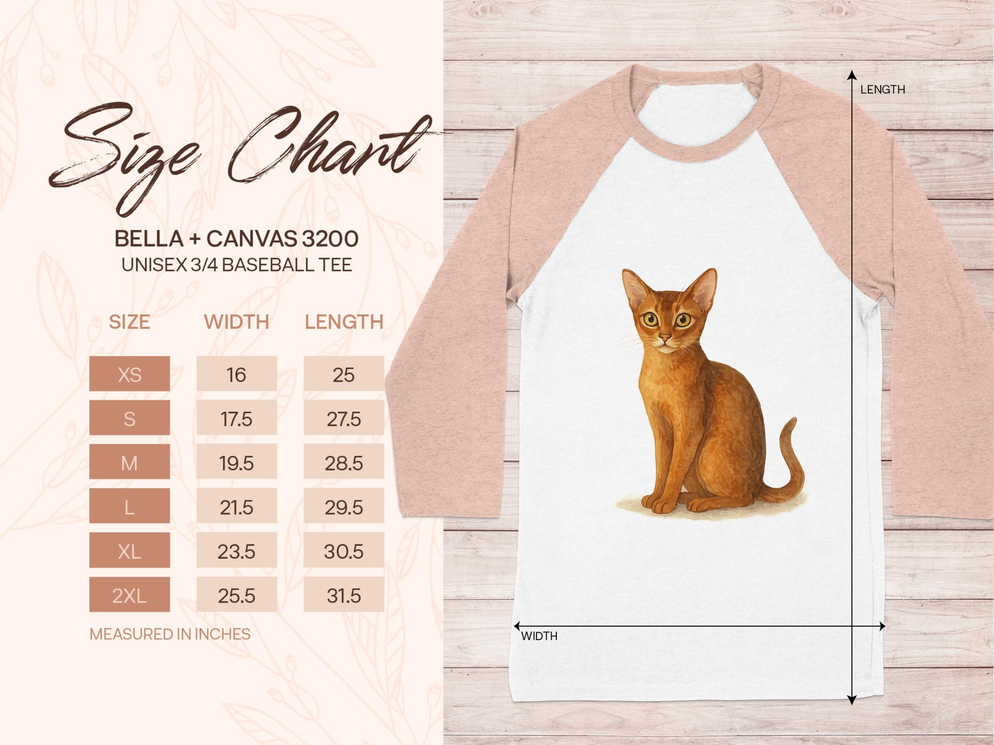 Cute Orange Cat Print Unisex Baseball Tee product