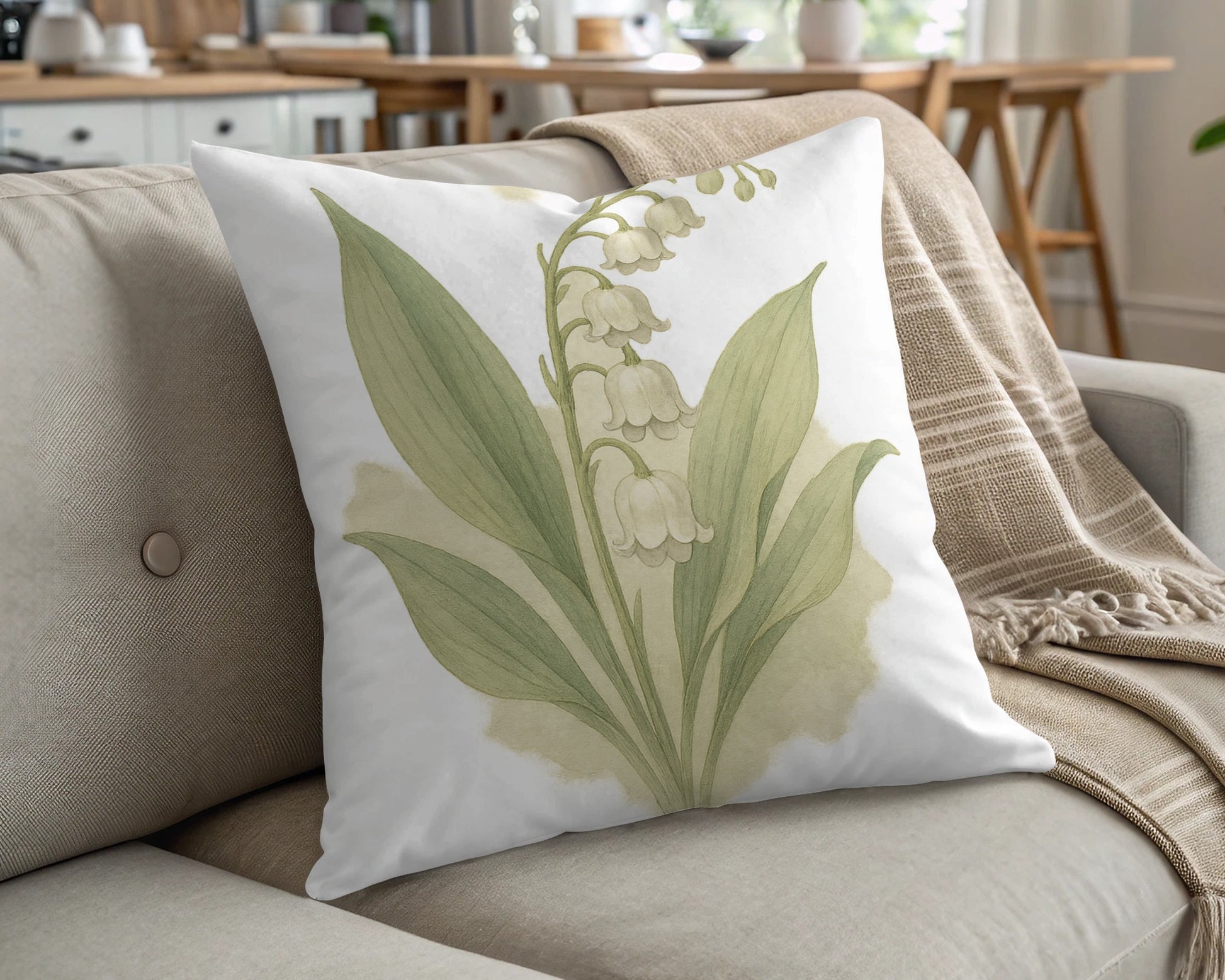 Elegant Floral Design Pillow product
