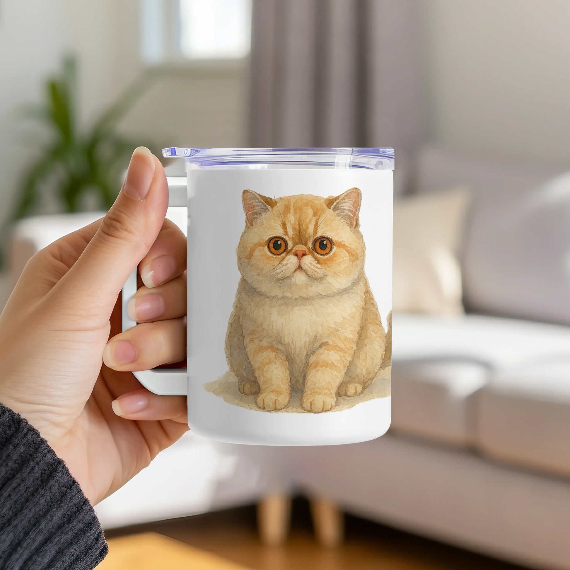 Cute Cat Design Coffee Mug Adorable Pet Lover product