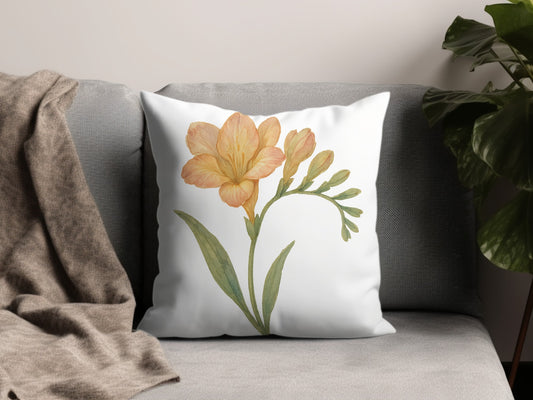 Elegant Floral Design Throw Pillow product type