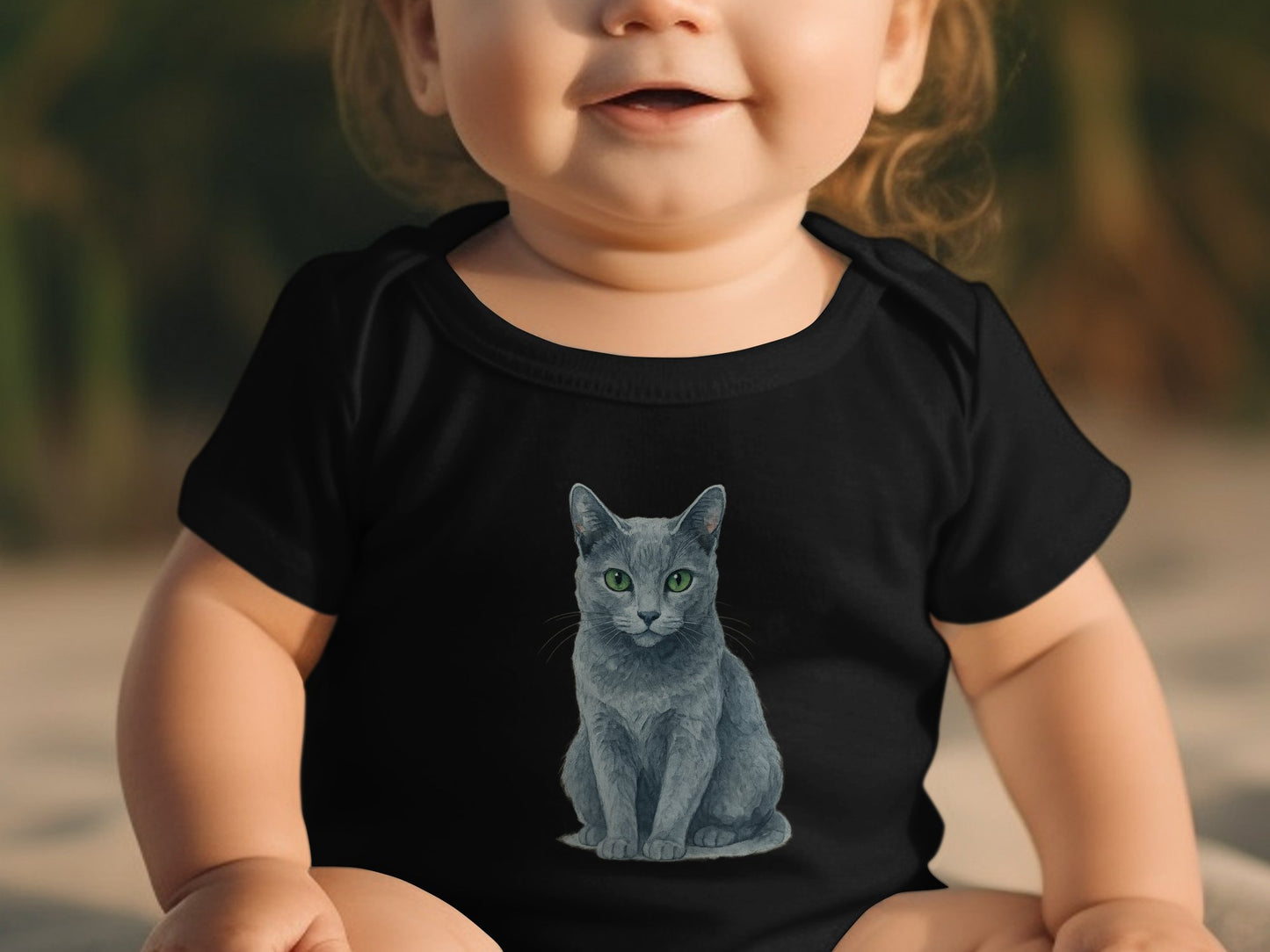 Cute Baby Apparel with Adorable Cat Design product