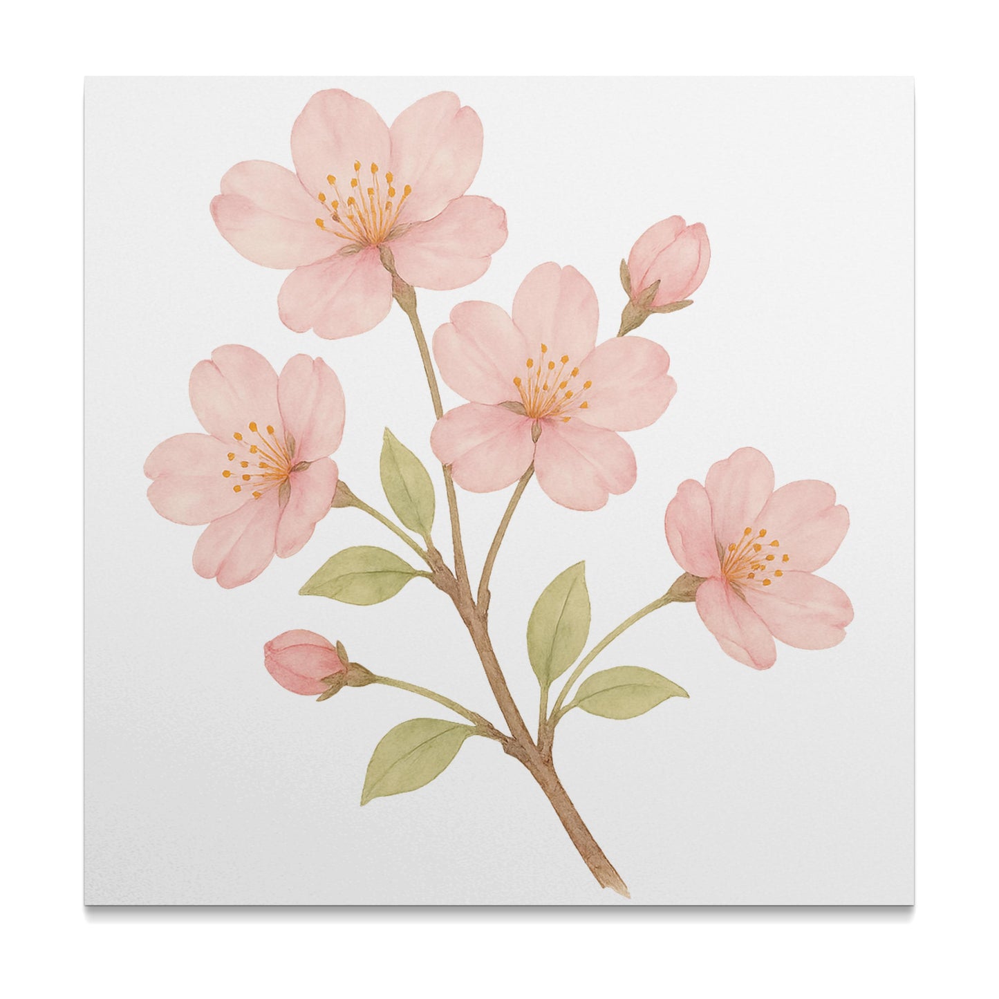 Beautiful Pink Cherry Blossom Wall Art Decor product type