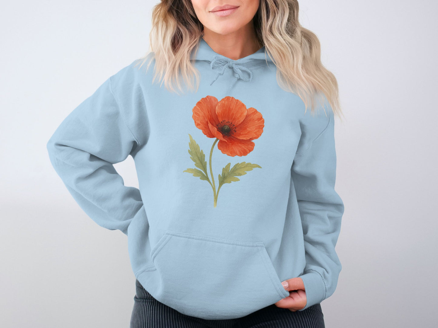 Floral Graphic Design Hoodie Fashion Product