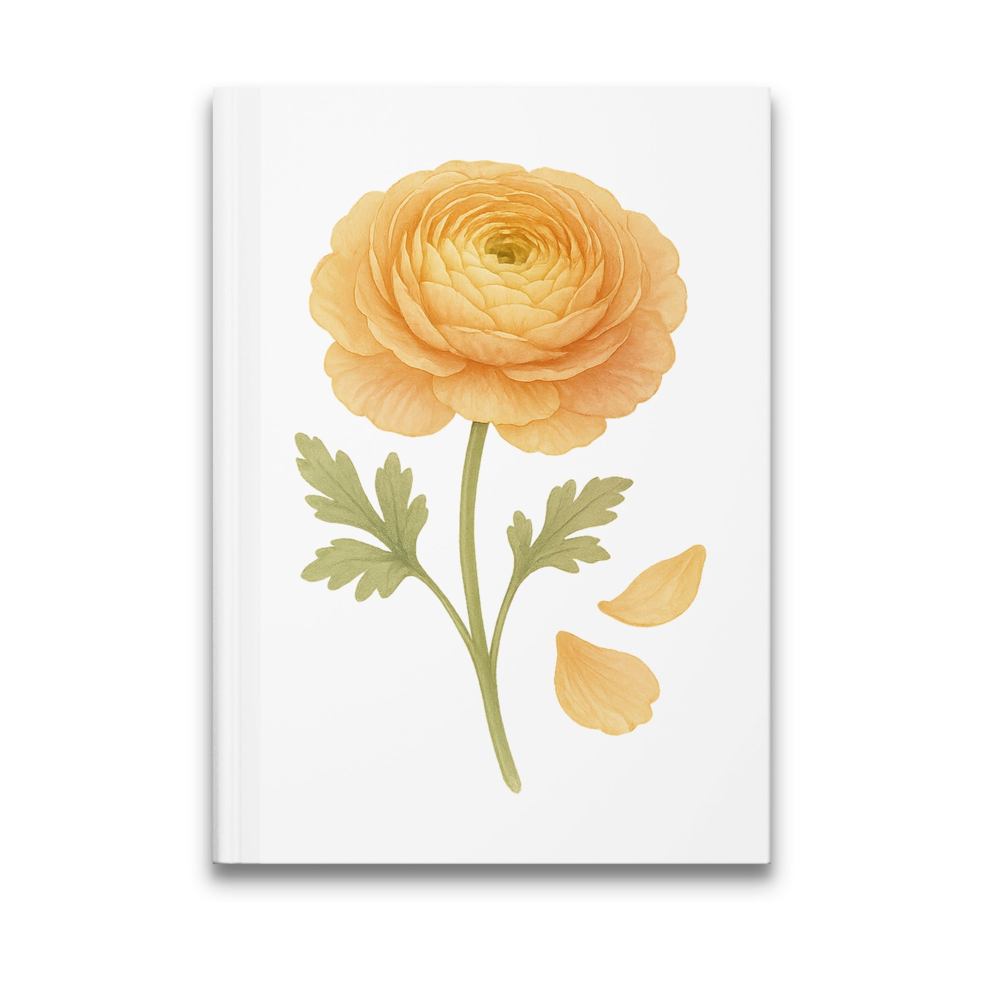 Golden Bloom Floral Design Journal Notebook product type