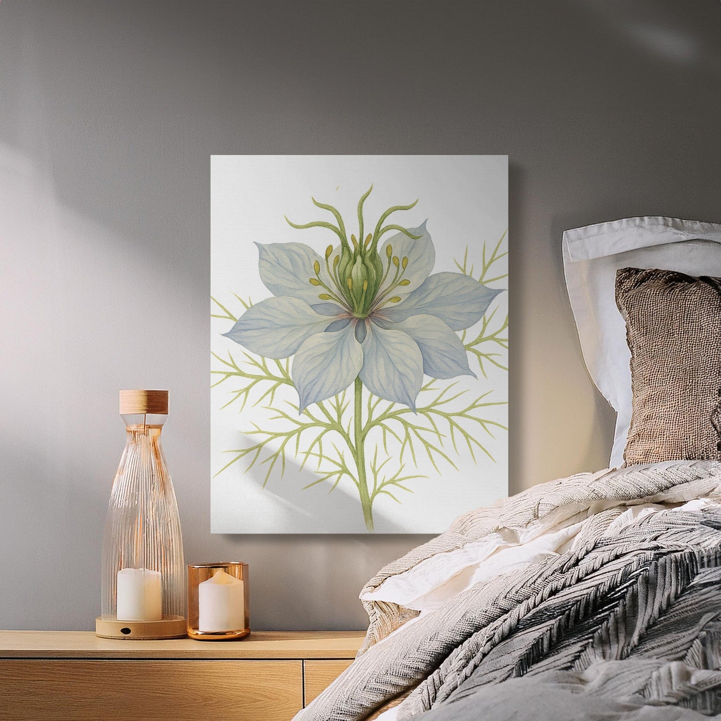 Elegant Floral Art Print for Stylish Home Décor product type