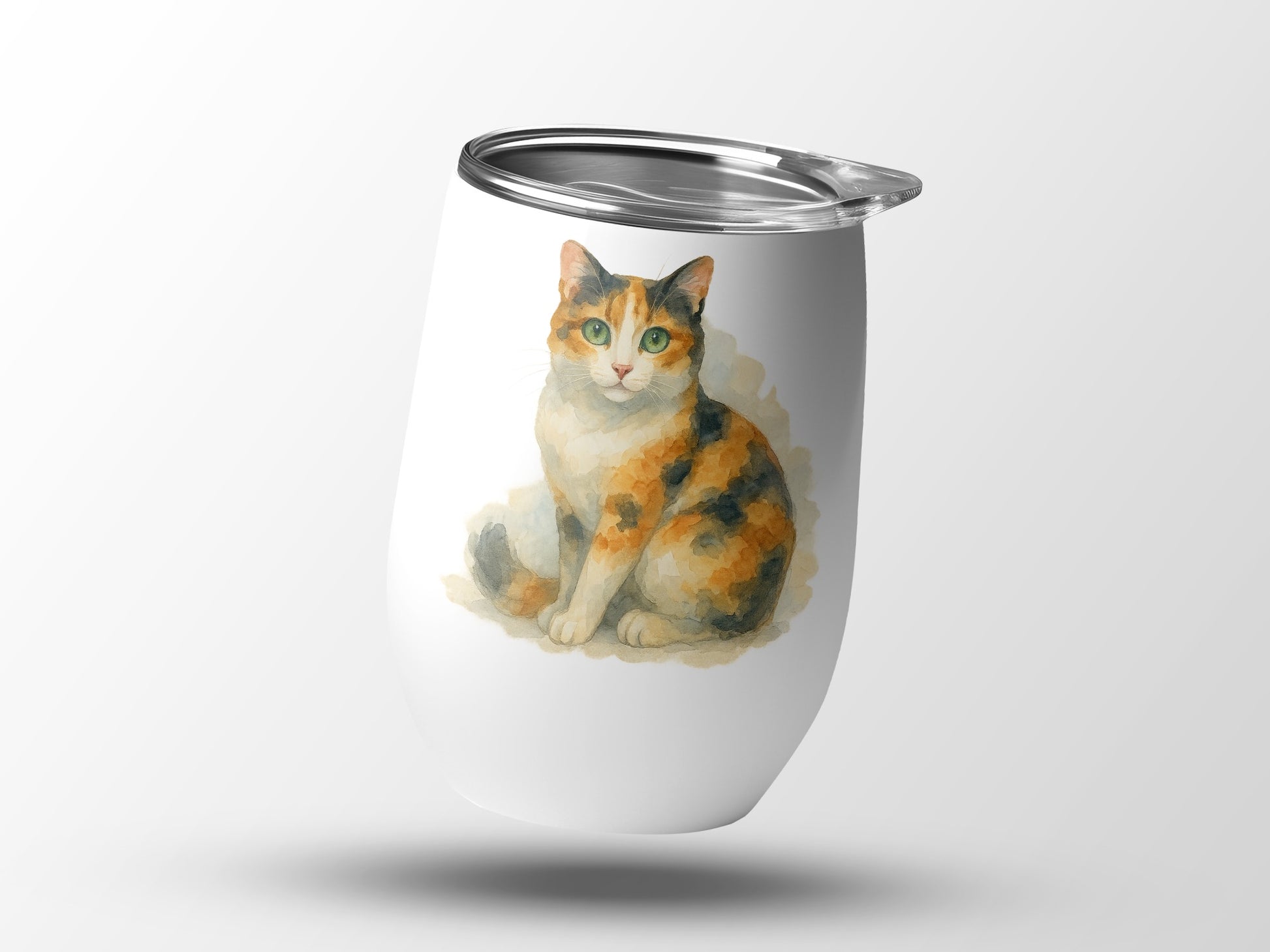 Calico Cat Print Tumbler Cute Design Drinkware product type