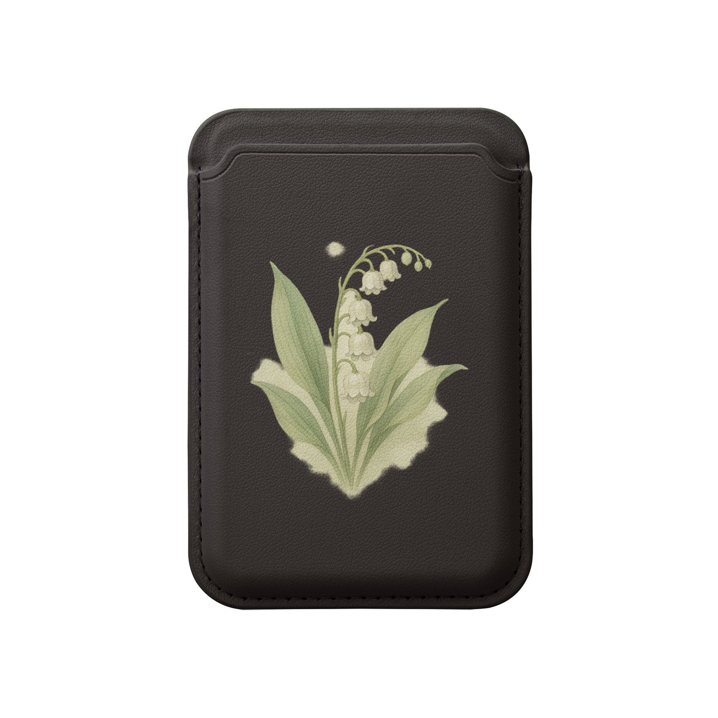 Elegant Lily of the Valley Design Card Holder product