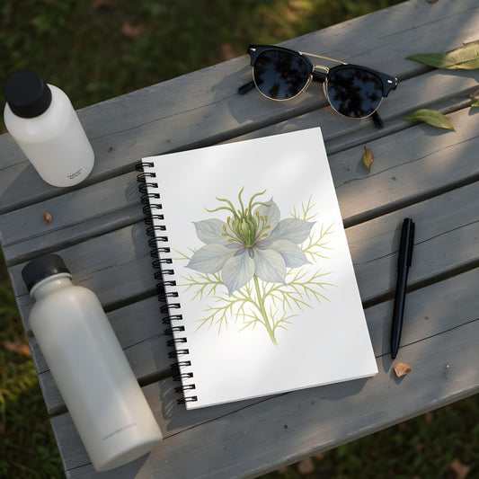 Elegant Floral Spiral Bound Notebook product