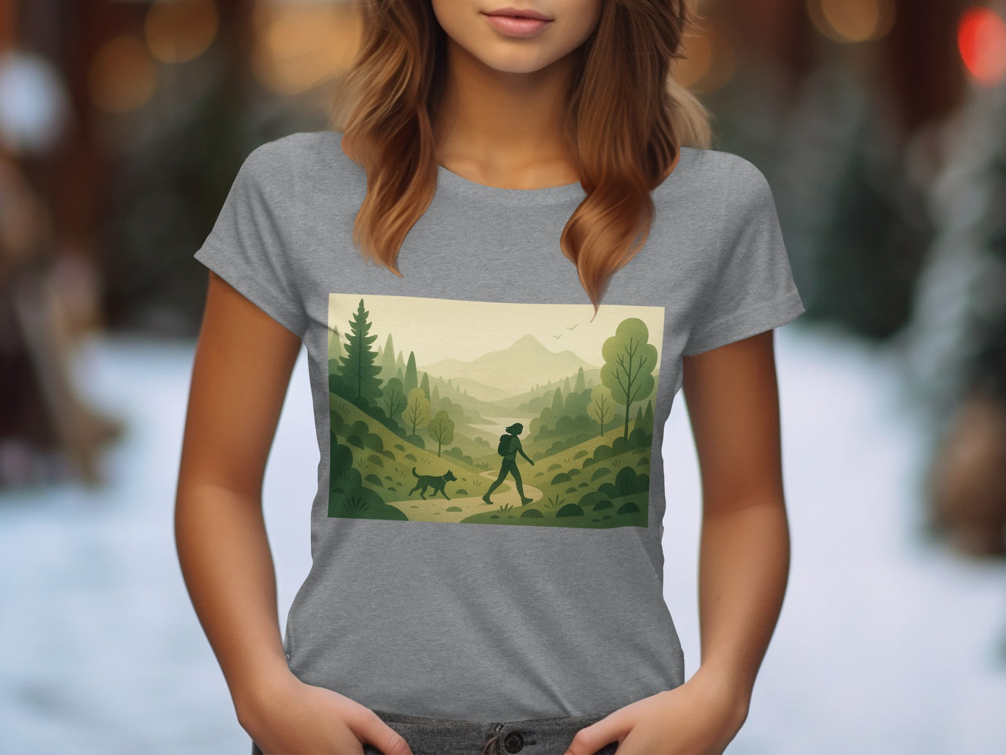 Scenic Hiking Adventure T-Shirt product type