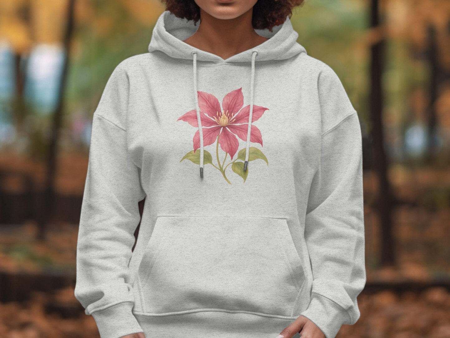 Floral Graphic Hoodie for Casual Fashion Enthusiasts product