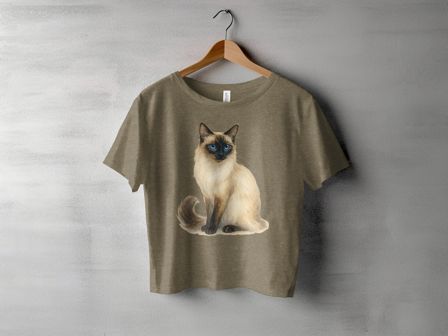 Siamese Cat Printed Graphic Tee Shirt product type