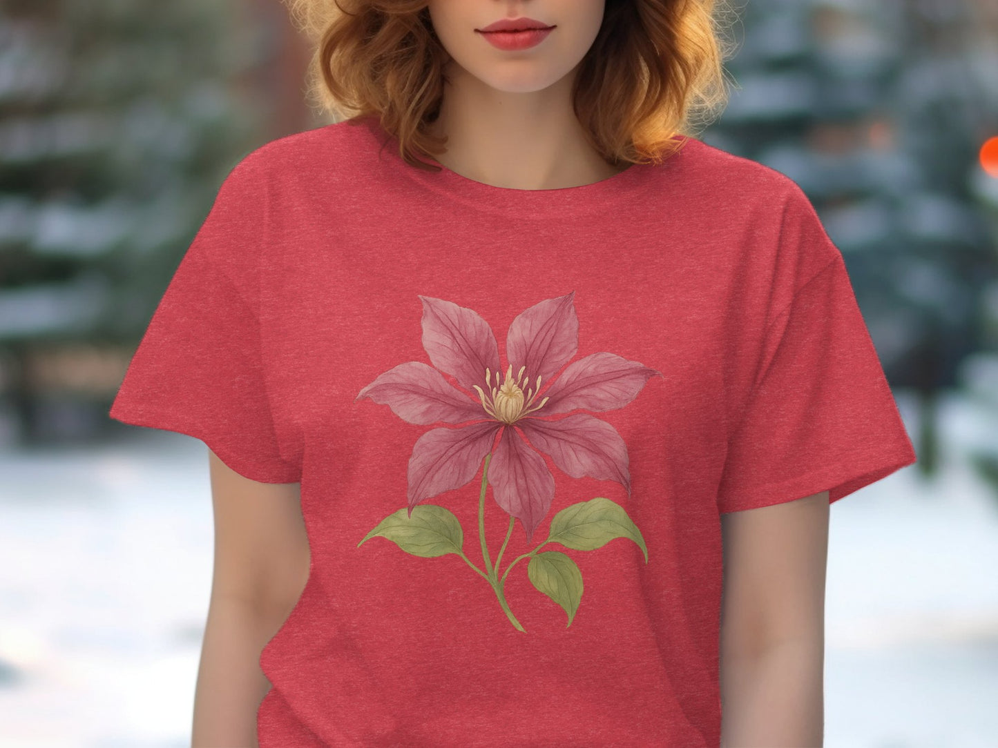 Beautiful Classy Bold Red Graphic T-Shirt product type