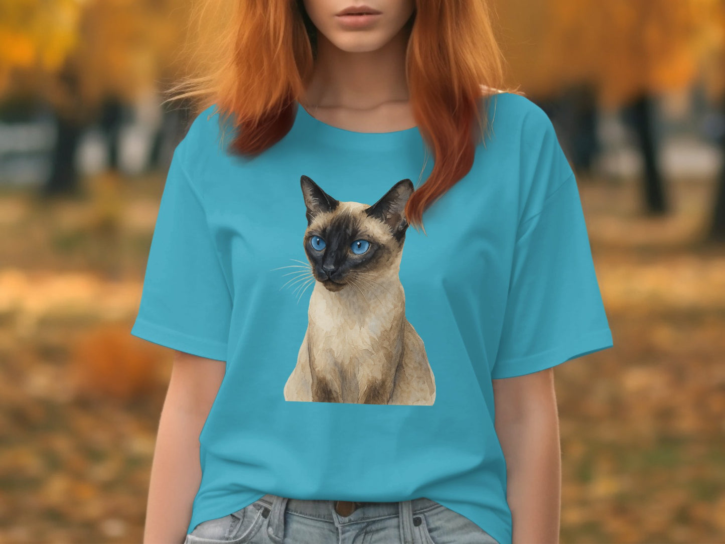 Siamese Cat Graphic Design Women's T-shirt product type