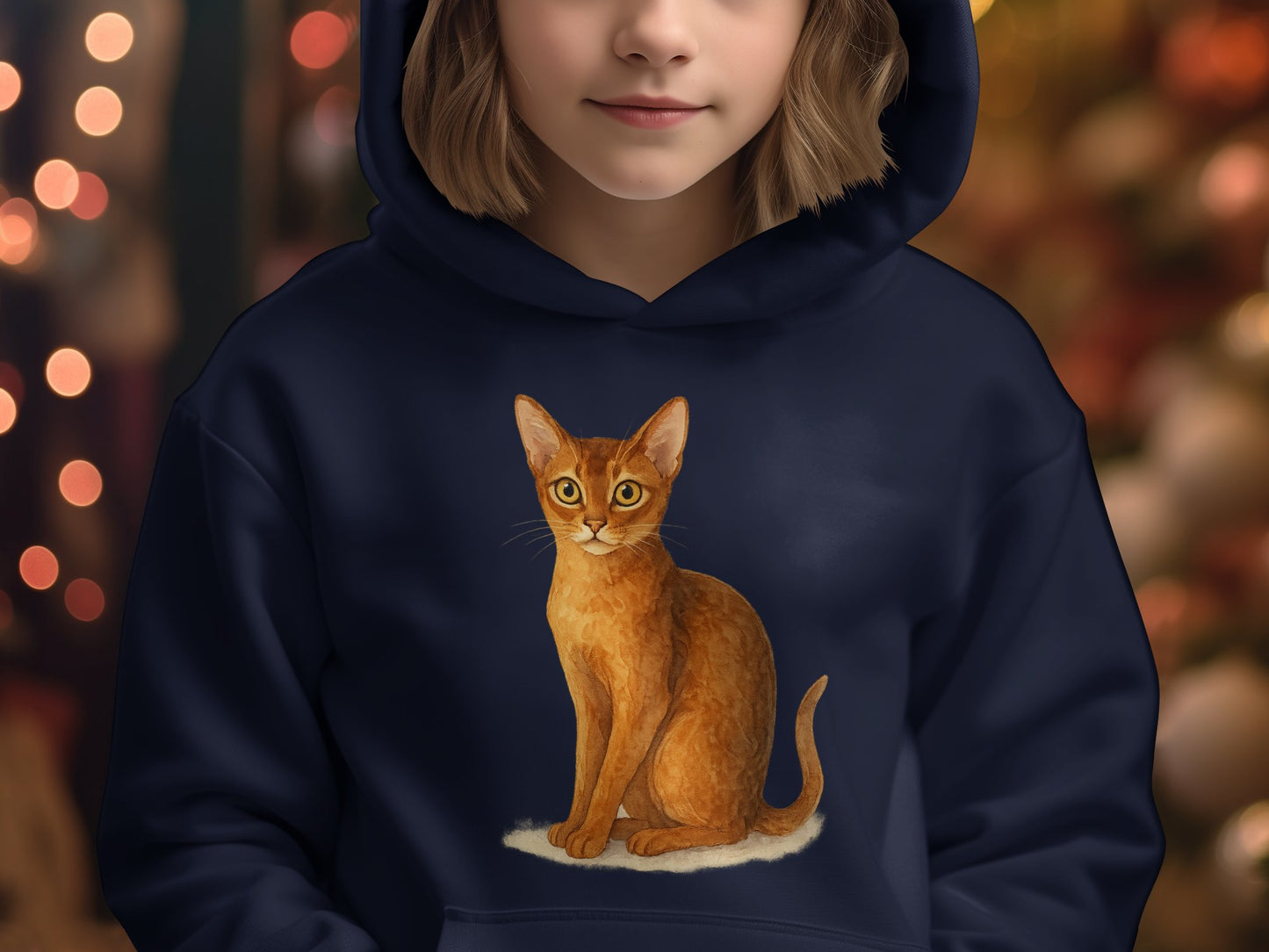 Cute Cat Graphic Design Cozy Hoodie product
