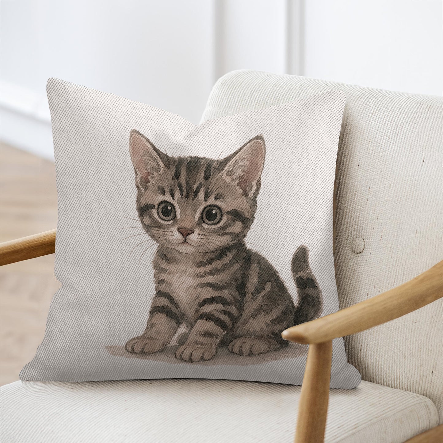 Cute Kitten Decorative Cushion for Home Decor product type