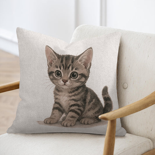 Cute Kitten Decorative Cushion for Home Decor product type