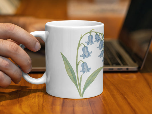 Elegant Lily of the Valley Floral Design Mug product