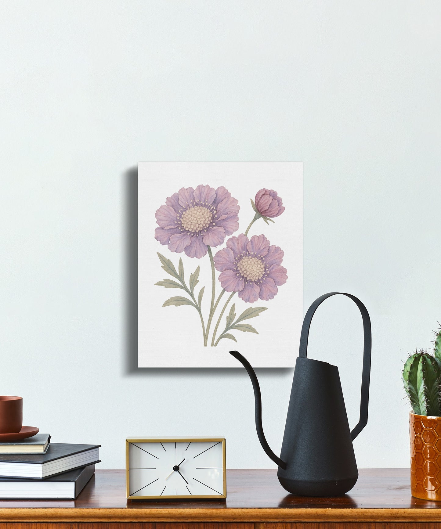 Purple Flower Art Print for Home Decor product