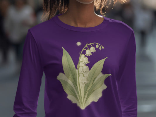 Lily of the Valley Graphic Long Sleeve Shirt product